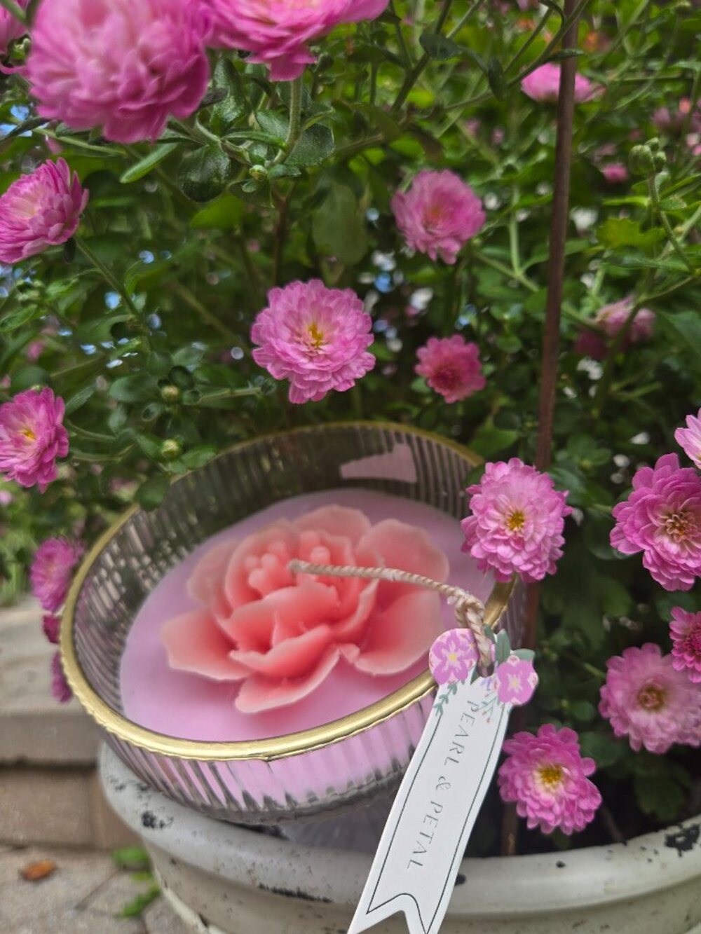 Rose candle - Picture 6 of 16